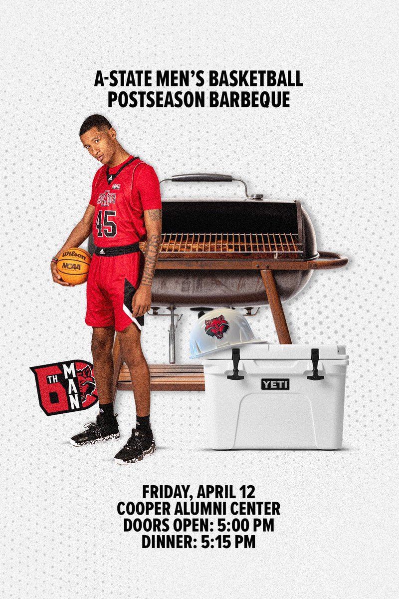AStateRWF's tweet photo. Join @AStateMB for some postseason fun on Friday, April 12 at the Cooper Alumni Center. 

▪️ BBQ &amp; Drinks
▪️ Games
▪️ Live Music

You can purchase tickets by clicking the link below—we hope to see you there. 

🎟️ » https://t.co/OlLMdfKMOG https://t.co/R9vu9gSW9q