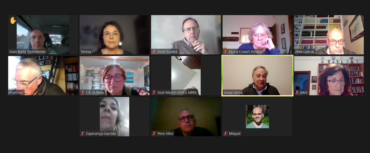 Una sessió de la Coordinadora Nacional de <a href="/MovEsquerresCat/">MEScat Independentistes d'Esquerra</a> dedicada bàsicament a valorar la situació nacional... amb el rebuig del pressupost, les eleccions al Parlament i la conferència del president Puigdemont a Elna.  Seguim!!
#amnistia
#repúblicacatalana