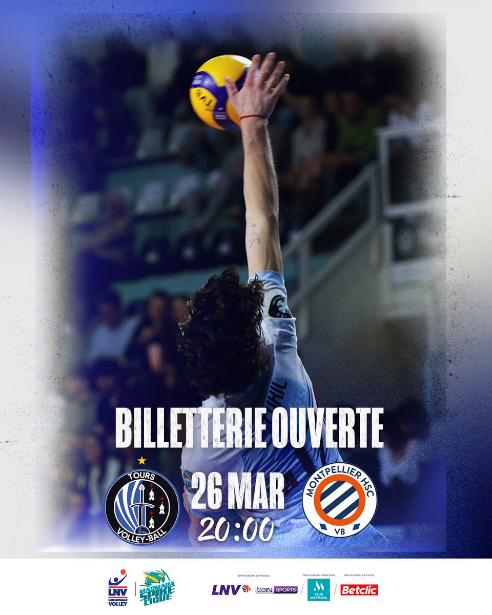 Demain soir à 20h le TVB joue son premier match des play-offs face à Montpellier. 🔥 Venez nombreux pour soutenir notre équipe ! Les billets sont disponibles sur le site du TVB billetweb.fr/multi_event.ph… 📷 @lnm37 #toursmétropole #cd37 #centrevaldeloire #errea