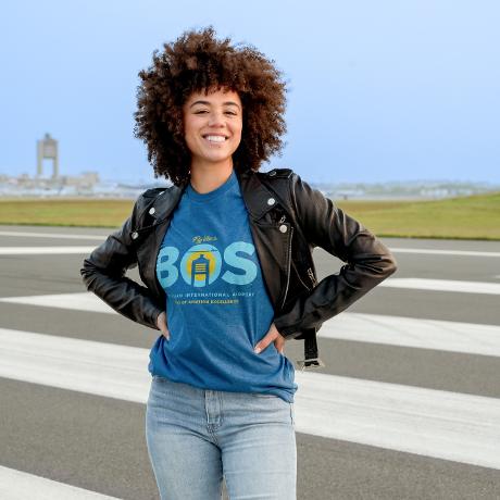 Boston Logan's new limited edition t-shirts are available now! Get yours on your next trip through Logan at Hudson News, NewsLink or New England Collections. Proceeds benefit the incredible work of Angel Flight.