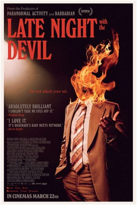Great weekend for #HorrorMovies 'late night with the devil's and 'immaculate' both good movies horror is the only genre with good ideas they also have some dreadful ones but at least they trying to do something different and at a decent sized budget