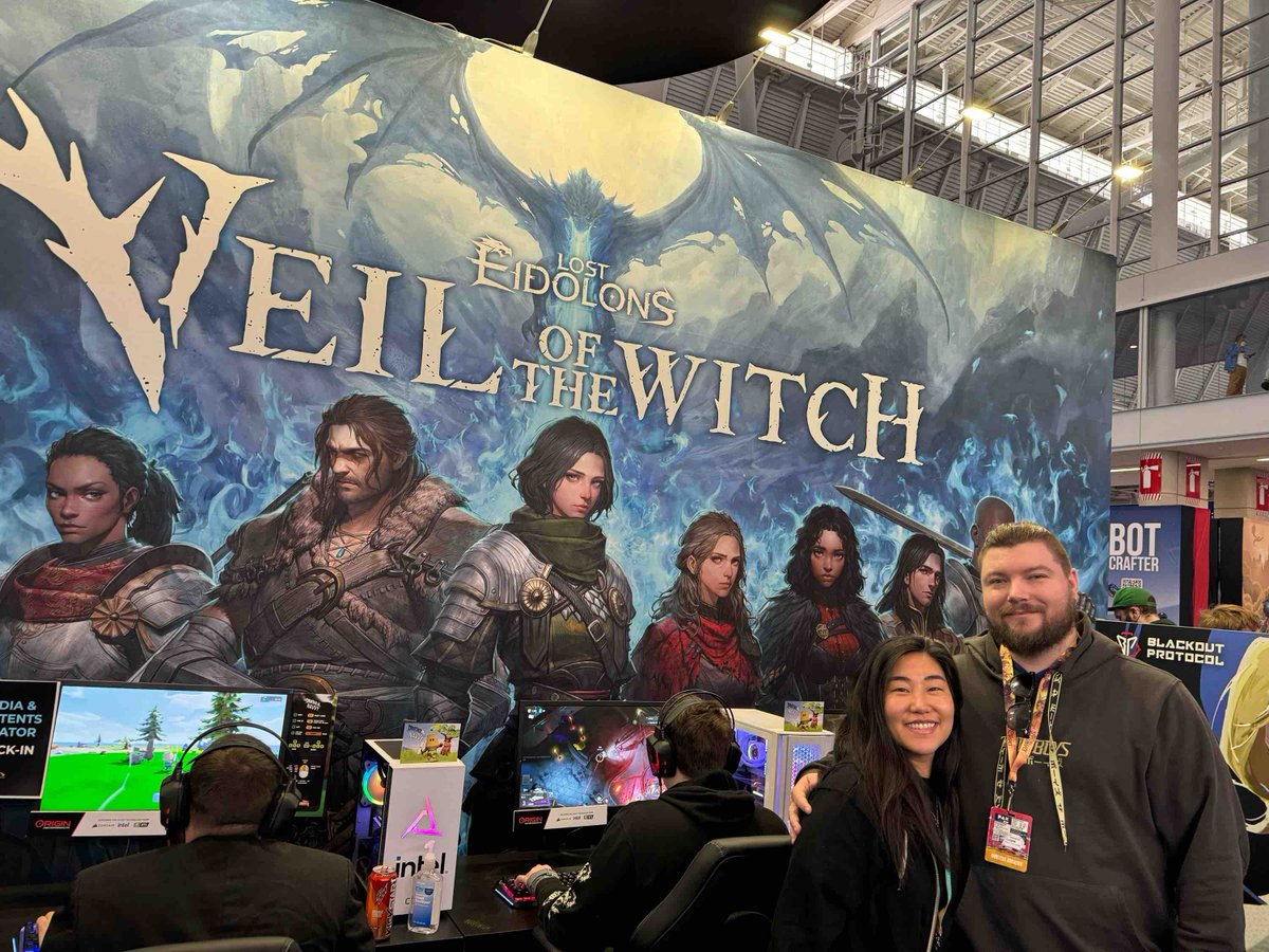 A huge shout out to everyone that stopped by our booth - especially our wonderful friends, who always stop by when we’re in the area! 🥰 Thank you for all the support and love for our studio and our games!