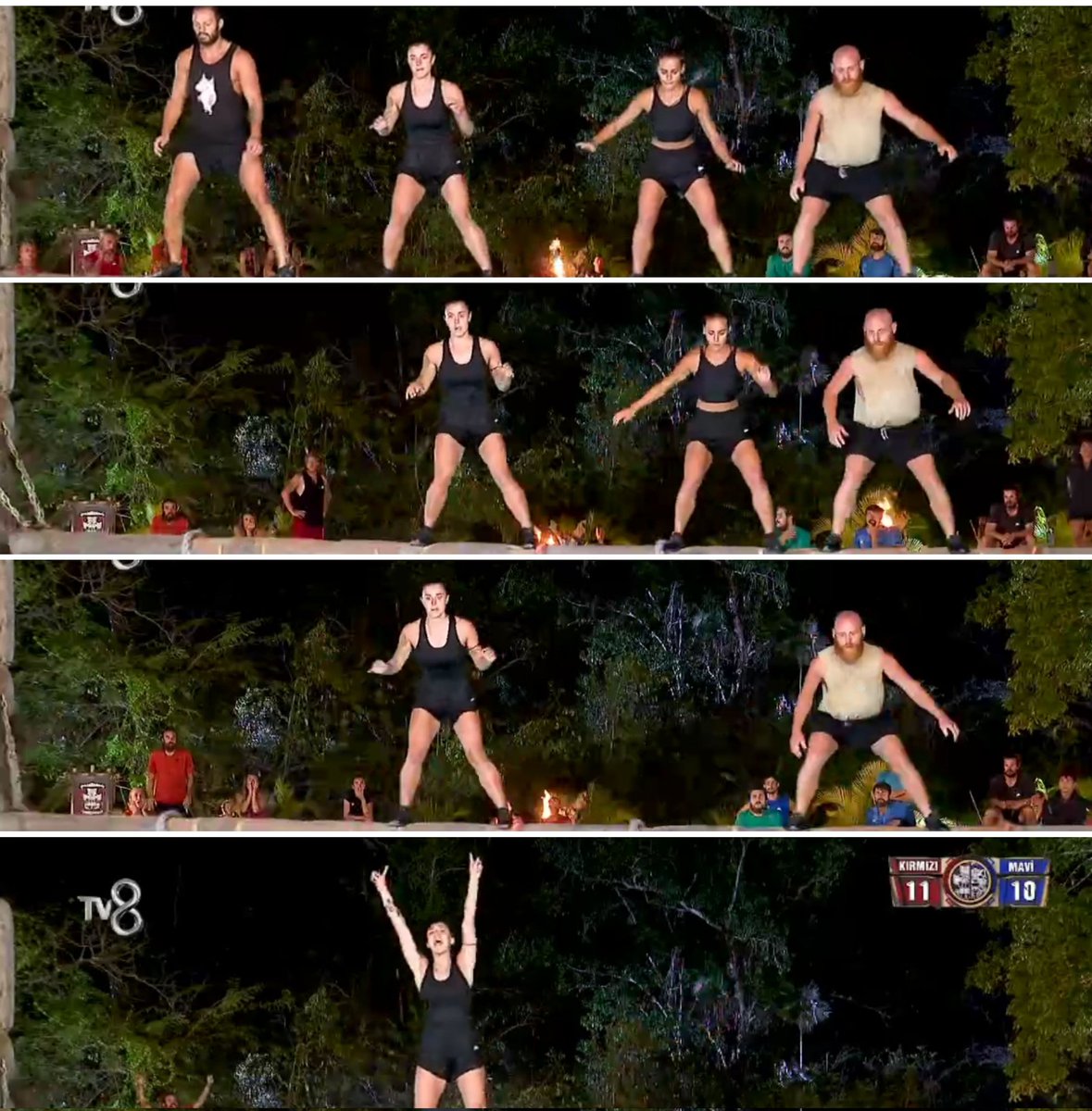 - Ve dengede final... Nefise karatay💪🏃‍♀️
#NefiseKaratay #SurvivorAllStar2024