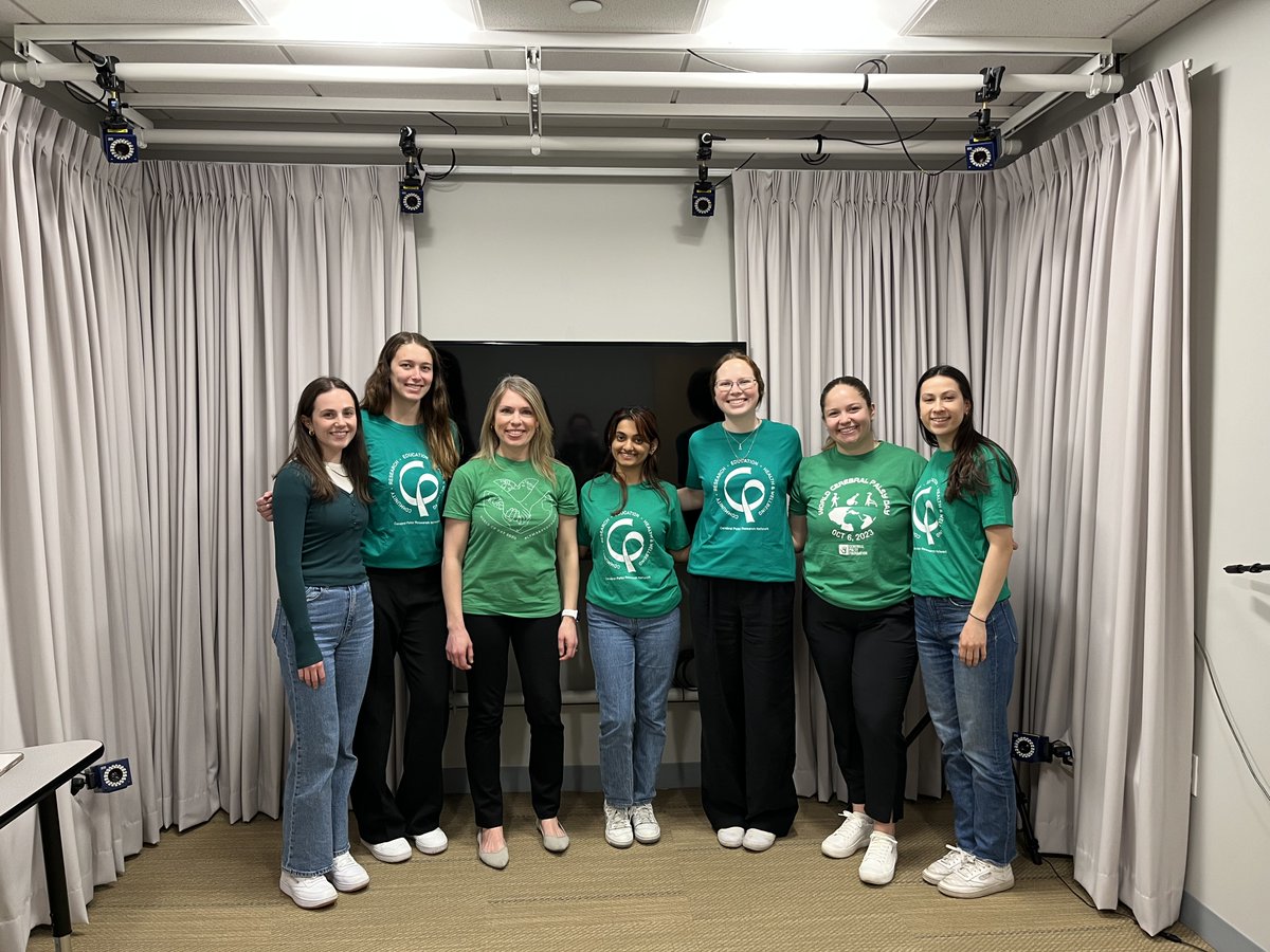 Members of our Speech Motor Impairment and Learning (SMILe) Lab wore green today in honor of Cerebral Palsy Awareness Month. Check out their important research at smilelab.sites.northeastern.edu. #research #graduateschool #cp #cerebralpalsy #NUBouve #LikeAHusky <a href="/Northeastern/">Northeastern U.</a> <a href="/NUBouve/">Bouvé College of Health Sciences at Northeastern</a>
