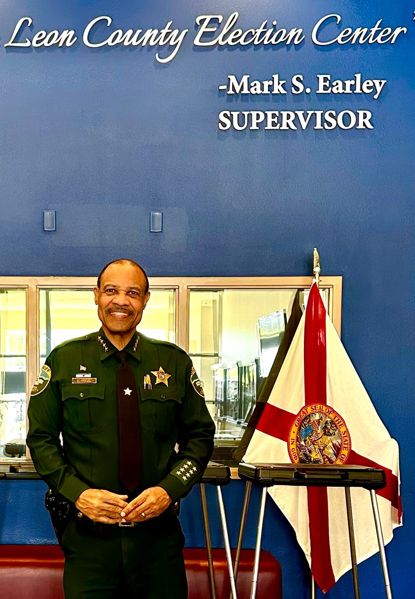 I’m excited to announce my re-election campaign for Sheriff. It has been my honor &amp; privilege to serve Leon County. 

Please support our campaign as we strive for a safer county. With everyone at the table and ALLin, we pave the way for a stronger, healthier, and safe community.