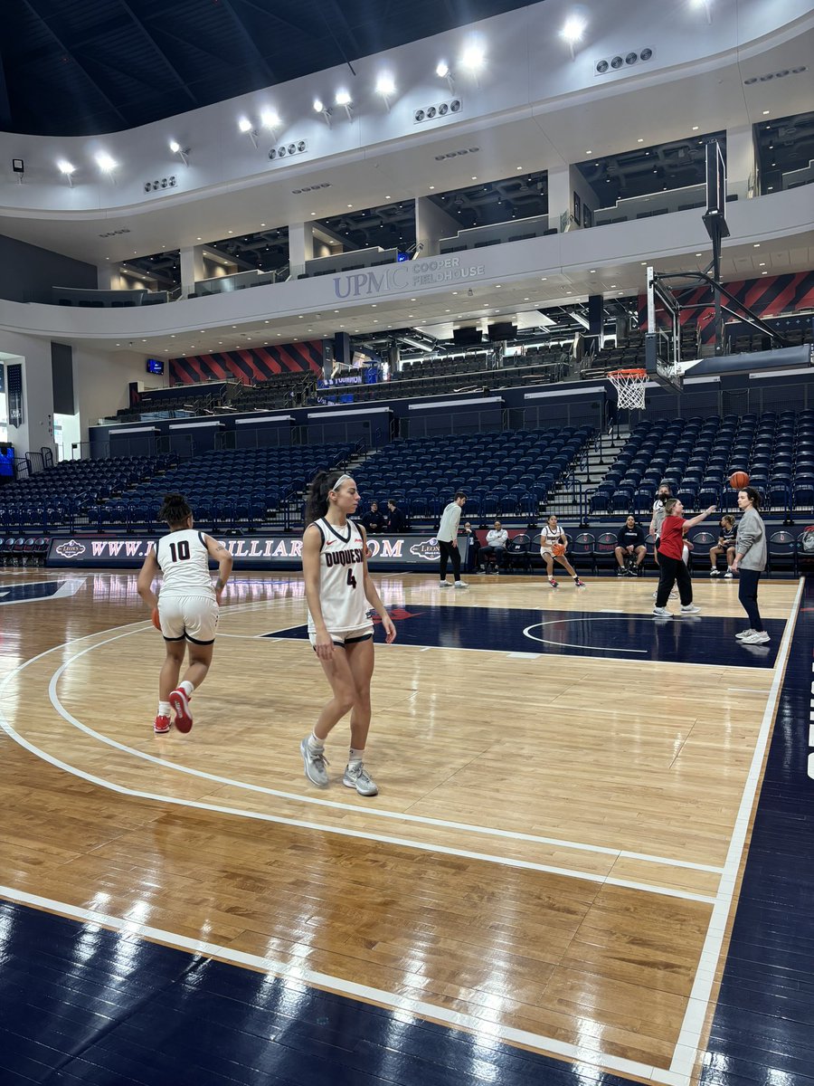 Big one tonight for the women’s team. Come show your support! Free food at 5pm and free admission for students for the game at 6pm! #GoDukes