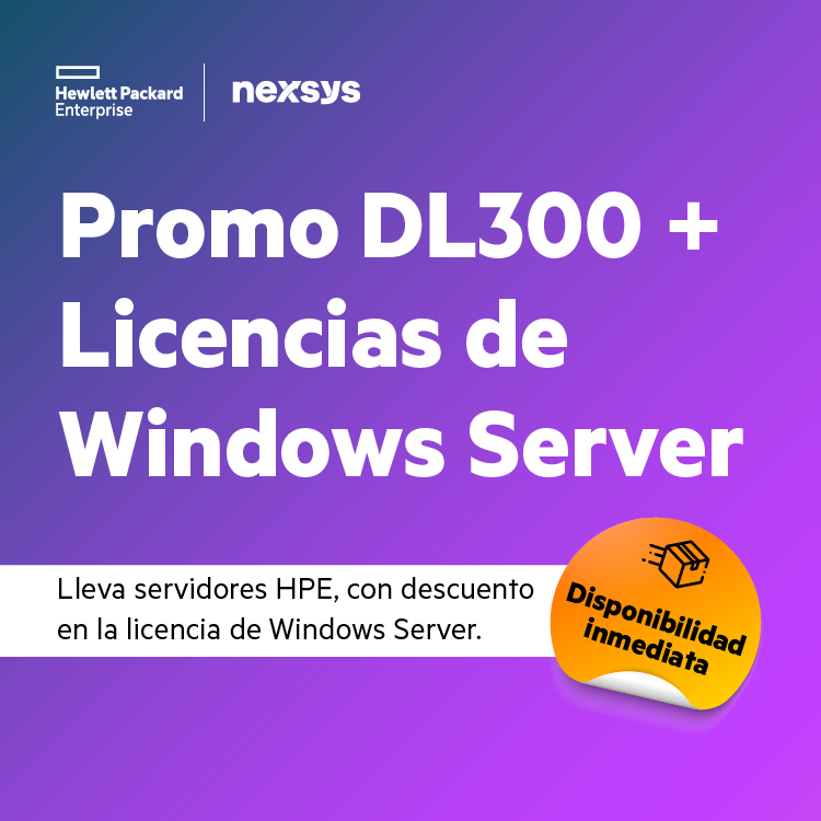 NexsysArg's tweet photo. Promo DL300 de HPE + Licencias de Windows Server 📣

👉 Llevá servidores con increíbles descuentos en las licencias de Windows Server 💻

Conocé más detalles en: https://t.co/PasfOASG5O 🔗 https://t.co/tlL2gqnkLM