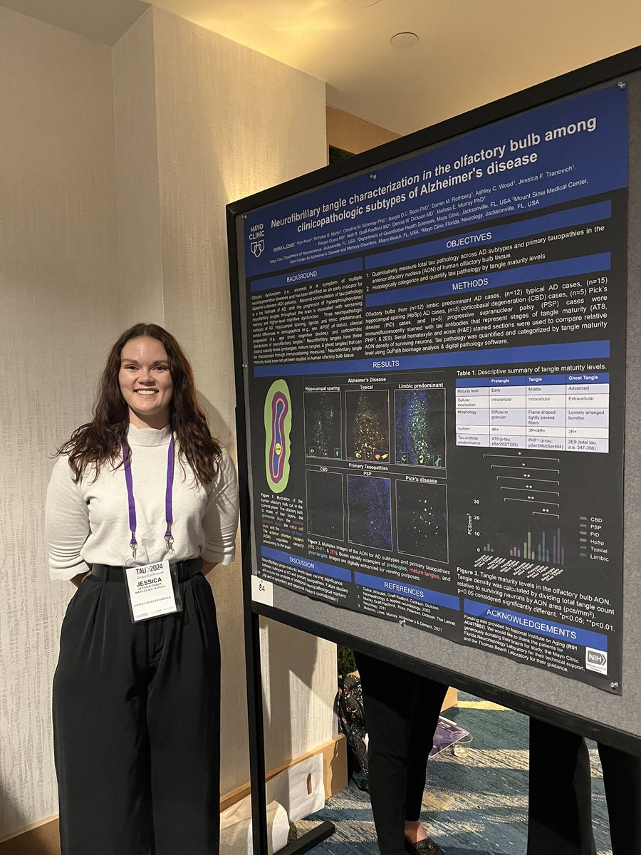 Loved presenting my poster at #Tau2024! Being able to present work on my first independent project has been so fun, it always puts into perspective why I’m in science in the first place.