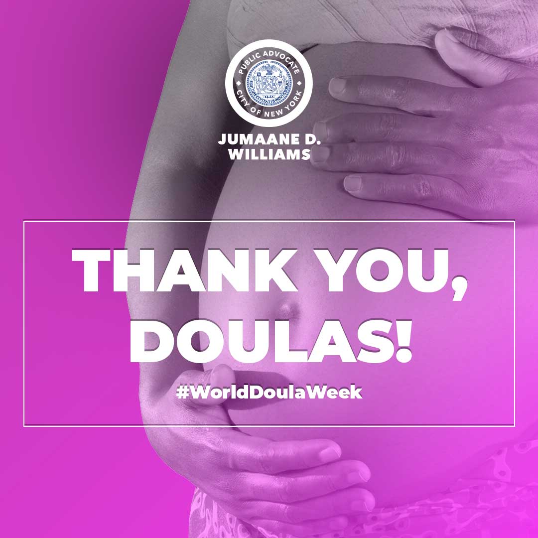 During World Doula Week, we celebrate the advocates and families who have worked tirelessly to expand access to Doula care in New York City. We have been proud to fight for #BirthEquityNYC at your side.

Learn more via @nycHealthy: on.nyc.gov/doula 

#WorldDoulaWeek