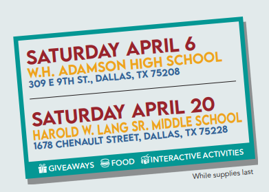 Did you know Pre-K registration is around the corner (April 1st)? Did you know parents can get help with registration in April from district staff members? Come out to our registration events. @YCardozaRamirez @DrElenaSHill @Dallasacademics Visit PREKDALLAS.ORG.