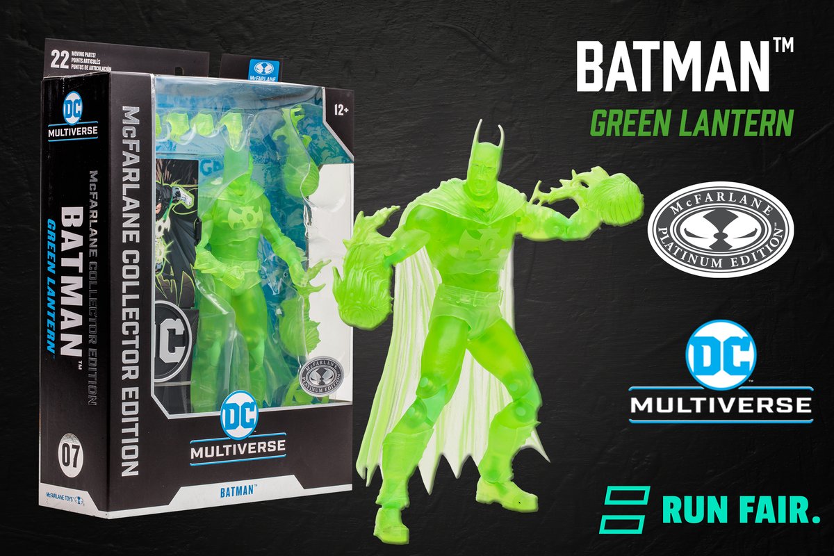 Batman as Green Lantern (Green Lantern) Platinum Edition - Now on McFarlane Toys Store's EQL Campaign. Enter Today! ➡️ mcfarlane.runfair.com/en-US/us/batma… #McFarlaneToys #dccomics #McFarlaneToysStore #Runfair #Batman #greenlantern @EQLofficial