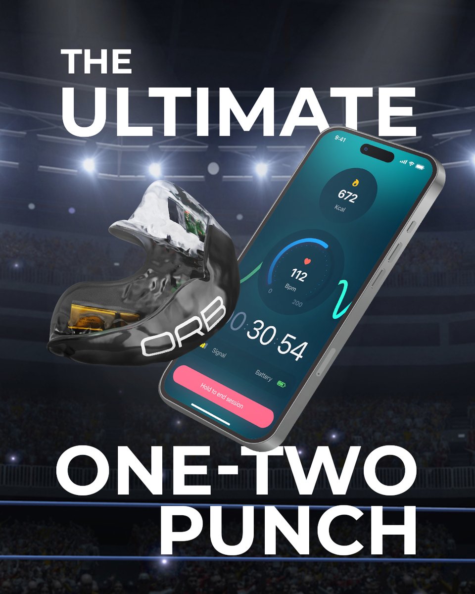 Count on ORB Sport Smart Mouthguard and the ORB Sport mobile app to deliver all your performance insights in one place.