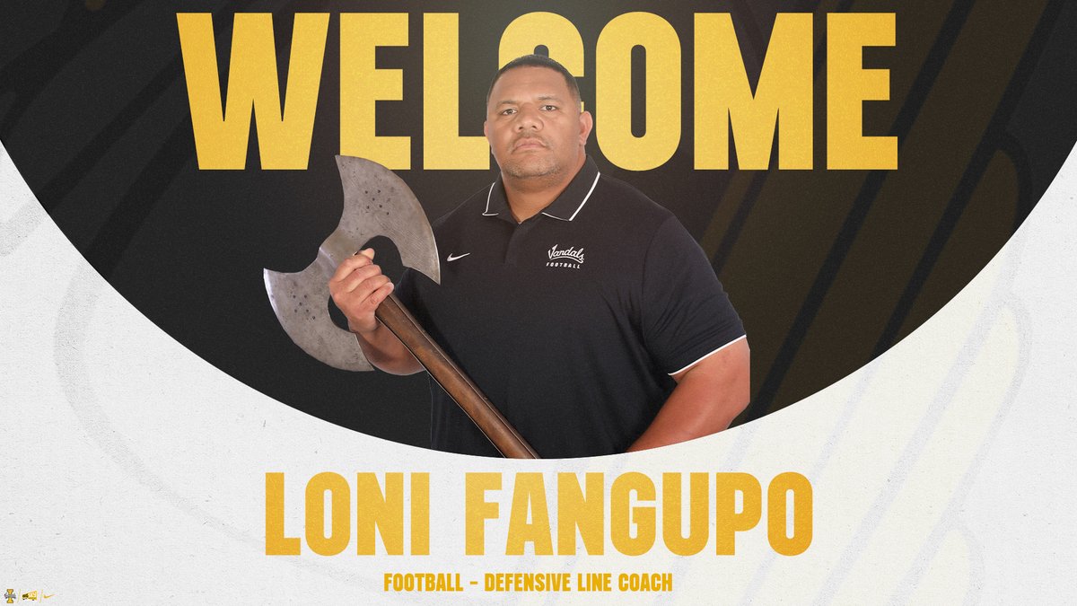 Please help us welcome @LoniFangupo as our new Defensive Line Coach! A veteran FCS coach and former NFL player brings a ton to the table for the Vandals! Read More⤵️ govandals.com/news/2024/3/25… #GoVandals