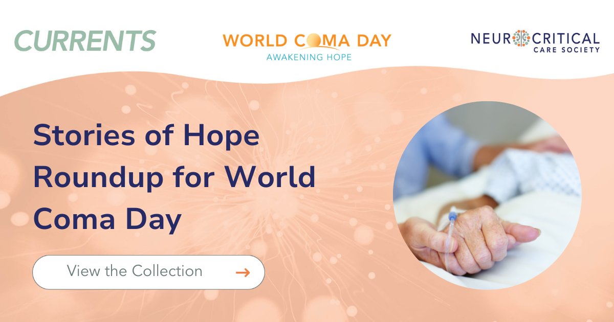 ICYMI: In honor of World Coma Day, we've selected a few of the top Stories of Hope articles on Currents from the past few years. Ready to feel inspired? View the collection now: ow.ly/TUmn50R1GZW @CuringComa #WorldComaDay #awakeninghope