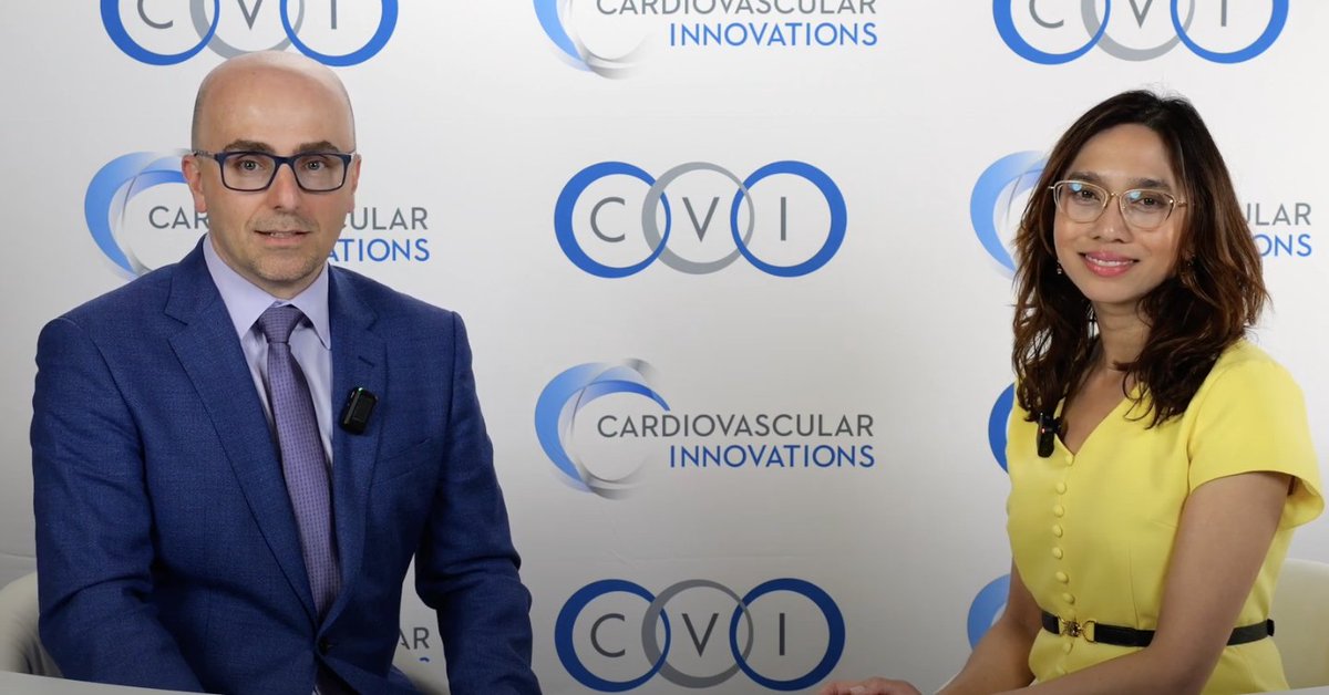 Dr Nadira Hamid on #interventional #imaging. Dedicated training or experience? Had a great pleasure spaking to Dr Hamid on the increased role of invaive imaging for structural heart intervention. Full interview: youtu.be/Ptj1pbGg_Hs?si…