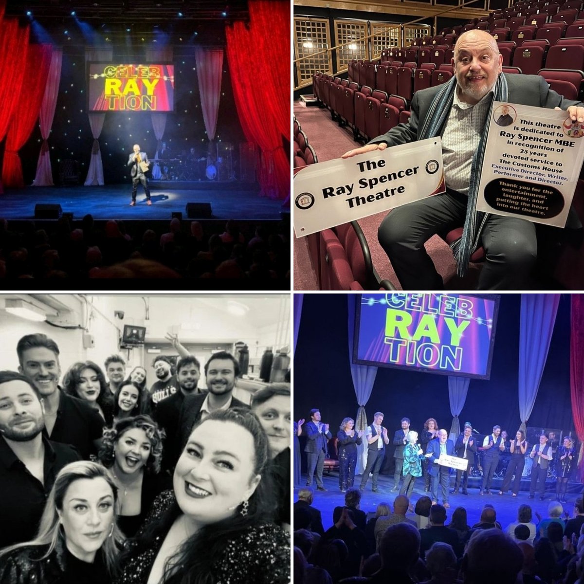 Shows I will never forget. 
3 celebRAYtions for <a href="/rayspencermbe/">Ray Spencer MBE</a> at <a href="/thecustomshouse/">The Customs House</a> after pouring his life into the place for 25 years. He'll never know how many people he's helped or lives he's changed by giving them a chance (me too!)
And he's still working- Mother Goose 24/25!!