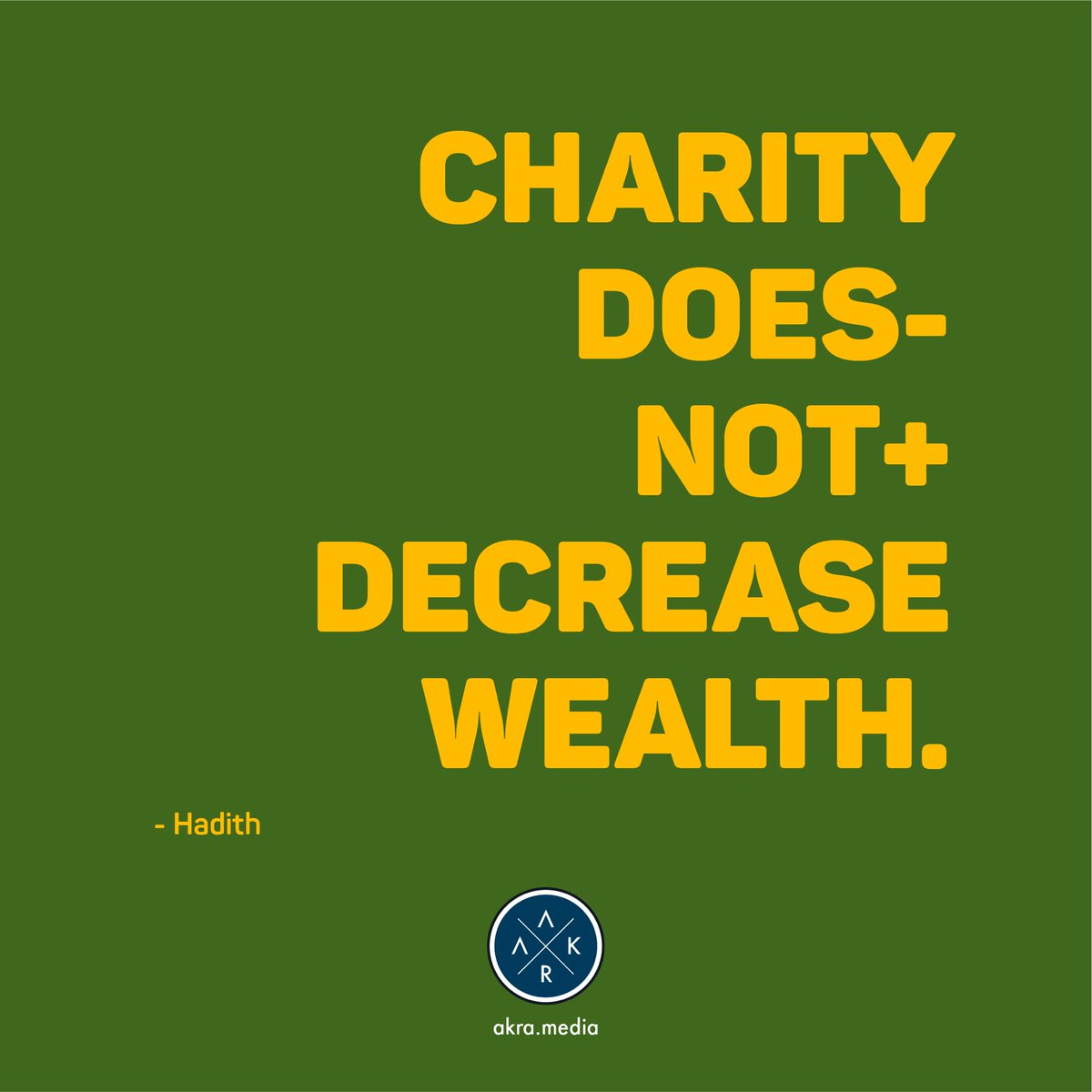 Charity does not decrease wealth. 
-Hadith 

#charity #sadaqa #hadith #hadithoftheday #prophetmuhammadpbuh #sharing #humanity #ramadan #love #helpingpeople #socialwellness #zakat #muslimlifestyle