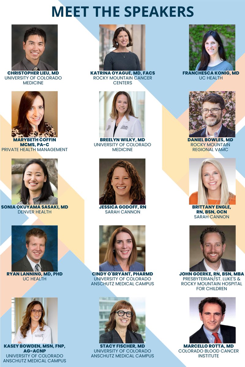 Don't miss talks from these experts at the 2024 Oncology Nursing Society Metro Denver Conference on Friday, May 17, 2024. Join 200+ other HCPs on May 17th! Your free registration includes 5.20 #CME credits. Register free 👉 web.cvent.com/event/8affaa55…