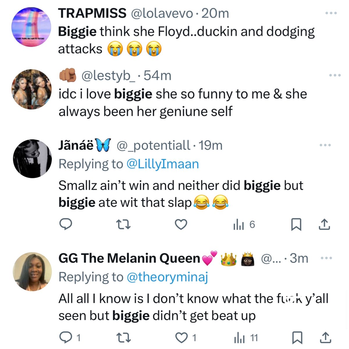 The_ZeusNetwork's tweet photo. OHKAY “BIG BIGGIE” @PVDBIGGIE !! 😜💪🏾 Fans took to TWITTER after #Biggie made an appearance on #BadVsWildLasVegas for TEAM WILD!! 👀😳 After FIGHTING her teammate #Smallz, fans had ALOT TO SAY 😯 … Swipe Right 👉🏾 to see &amp; comment your THOUGHTS on the #NaturalVsFake EPISODE👇🏾 https://t.co/wbLPxO7nfU