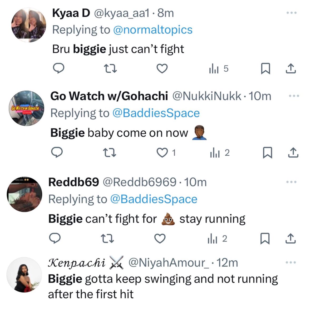 The_ZeusNetwork's tweet photo. OHKAY “BIG BIGGIE” @PVDBIGGIE !! 😜💪🏾 Fans took to TWITTER after #Biggie made an appearance on #BadVsWildLasVegas for TEAM WILD!! 👀😳 After FIGHTING her teammate #Smallz, fans had ALOT TO SAY 😯 … Swipe Right 👉🏾 to see &amp; comment your THOUGHTS on the #NaturalVsFake EPISODE👇🏾 https://t.co/PfPsfo4tmY