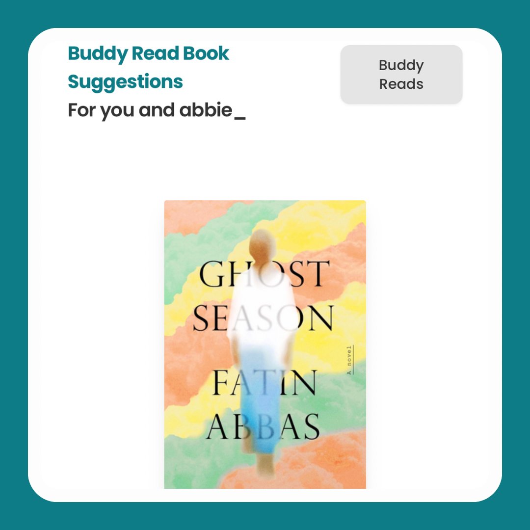 Buddy Read Book Suggestions are now live for everyone! 🥳 Tell us who you want to read a book with and we will make some suggestions that we think the group will love. ✨ Access the Buddy Reads section from the Community tab! (This will be in a more prominent place soon!)