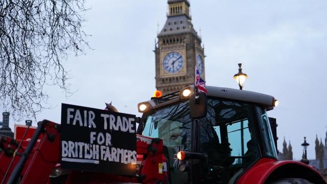 Seems that farmers and tractors protesting outside Parliament are to be commended and supported by the same sections of the media who call for police to arrest climate protestors doing exactly the same. Funny old world isn’t it!!