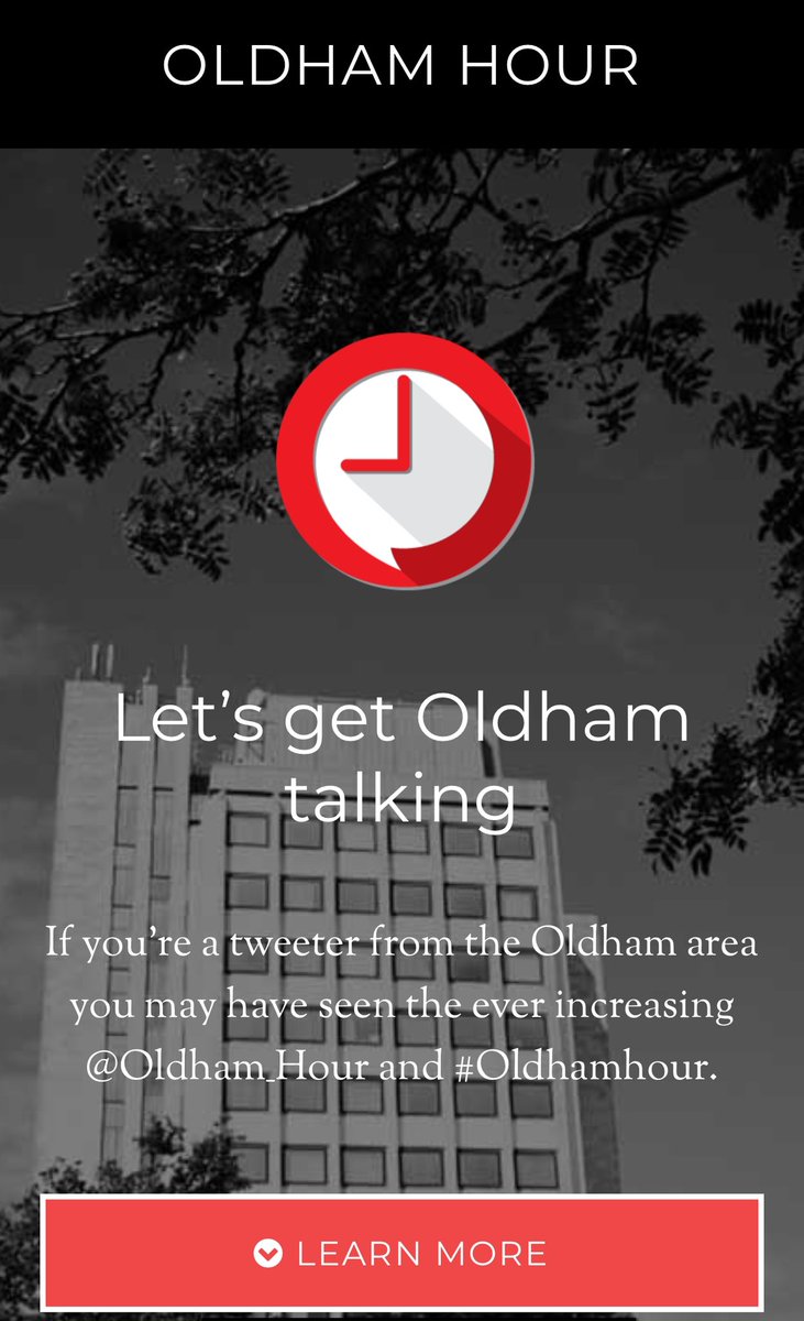 #OldhamHour Huge thank you to Dom @addmorecustard who provided us with a web site from almost day one! Have you had a look on the site, if you are a regular your profile image could be on there. 👍