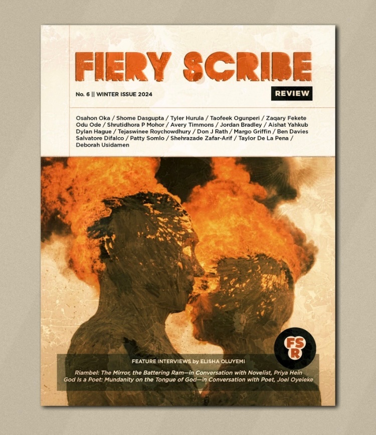 One of my favourite little stories has just been published in the literary journal,@FieryScribeMag. It’s set in Guatemala and the closing story of an interlinked collection. Thanks to the great team at Fiery Scribe. Excited to the read the others. fieryscribereview.com.ng/2024/03/a-hero…