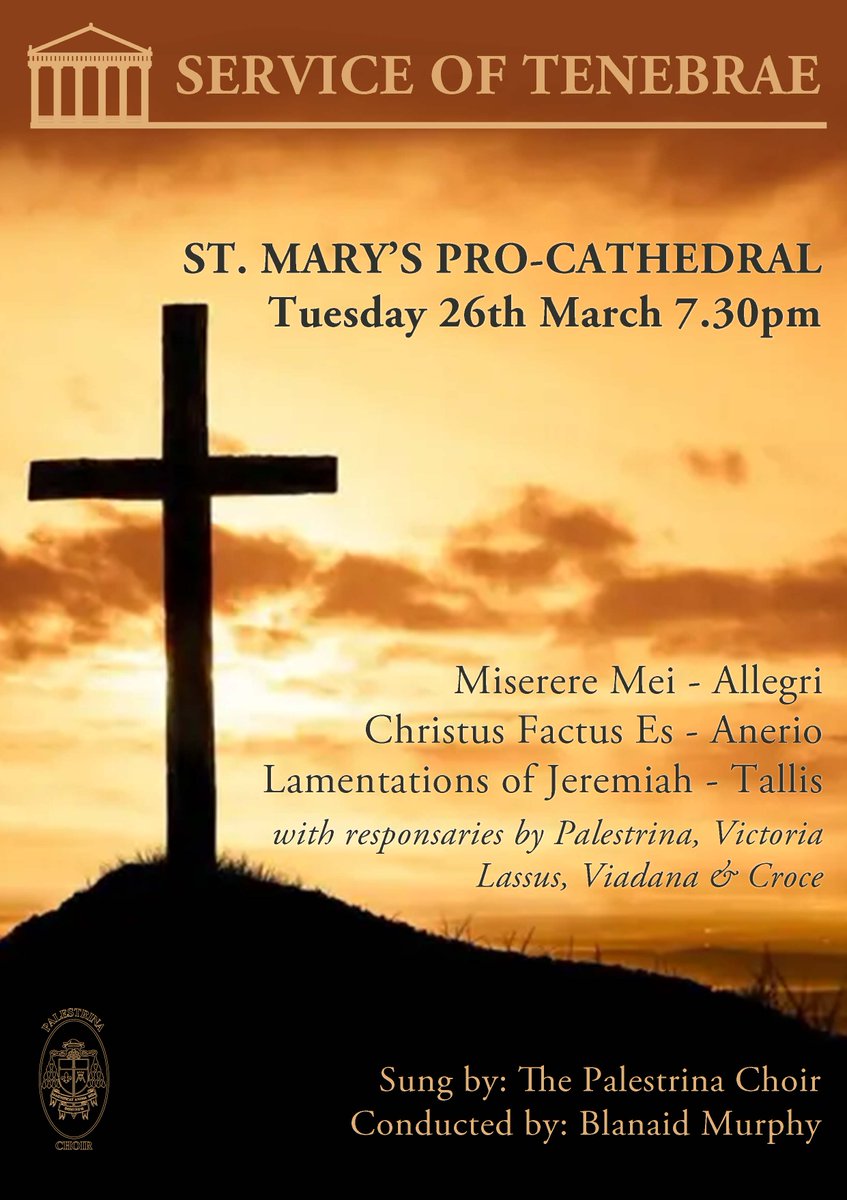 Tomorrow evening. All most welcome to join us for this ancient and dramatic service. @dublindiocese @BlanaidMurphy