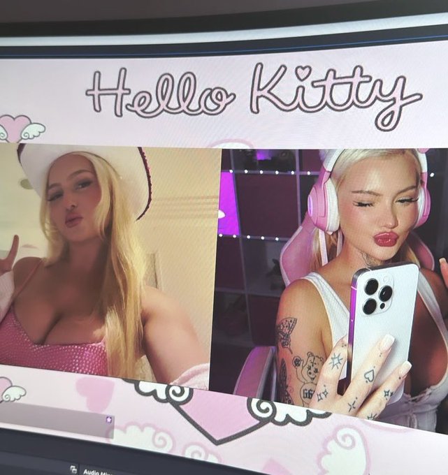 Me and @lowrirose slayed her stream 💋 https://t.co/6lEkR4Q32f<a class="tags" href="/tag/lowrirose">@lowrirose</a>