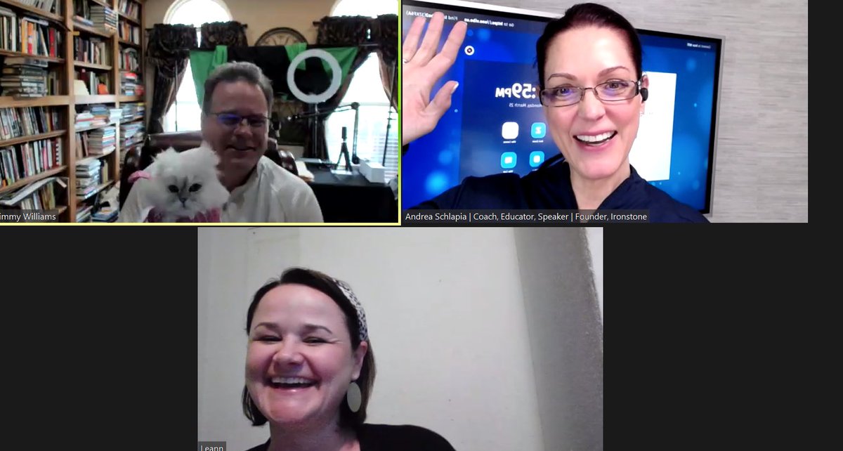 JimmyW_CFP's tweet image. Enjoyed a productive Quarterly Meeting with our ⁦@EOSWorldwide⁩ Implementor ⁦⁦@AndreaSchlapia⁩ today!  #werunonEOS If you are using #EOS, you should be using ⁦@NinetyIO⁩. If not, your meeting efficiency is the equivalent of a cake without icing!