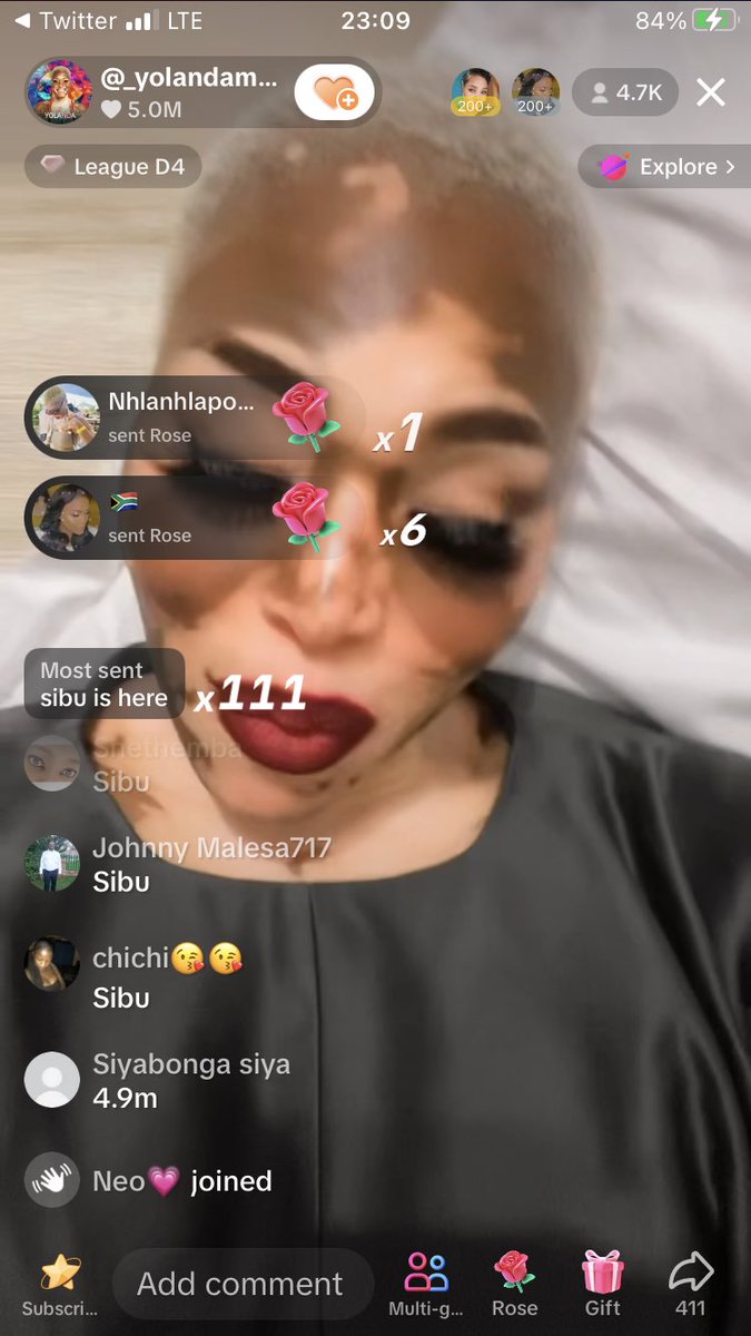 Iamstillkingg's tweet photo. 5Million likes in 69 minutes?😂❤️🔥

Wow basebenzile abafana🤭 Yoli yoli is loved🕺🕺👏🏽🥳🥳

MEMORIES WITH YOLANDA 
YOLANDA MONYAI IS LOVED
#YolanadaMonyai 
#YolandaMukondeleli https://t.co/buWu4nbFfX