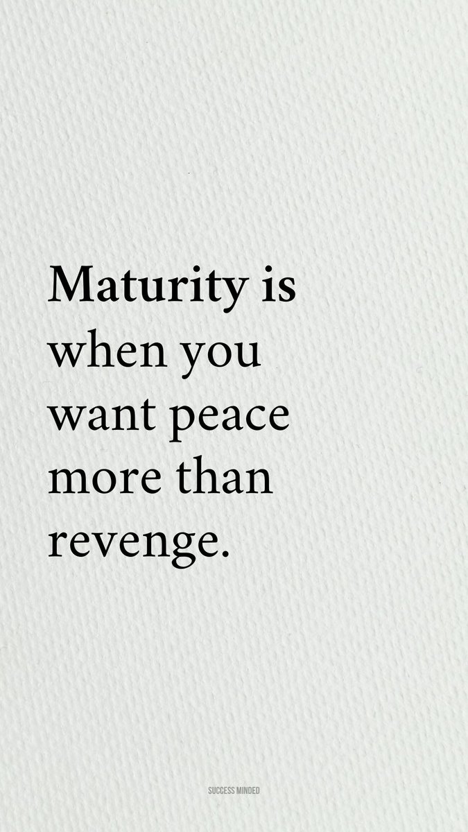 _SuccessMinded_'s tweet photo. Maturity is... https://t.co/tlWB5jXpd3
