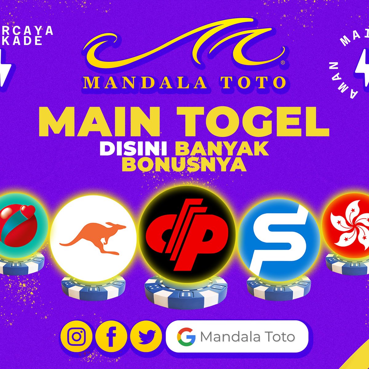 mdlongacor's tweet photo. MAIN TOGEL MODAL 10 RIBU UNTUK 10 JUTA ❗
https://t.co/zVlCWKtgB2

#mandalatoto
#slotgacor
#slotonline
#situsgacor
#linkgacor https://t.co/N5Yv3iRBe8
