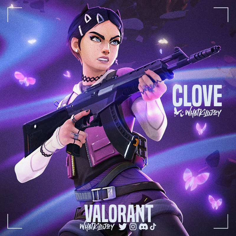 WhatKilljoyVAL's tweet photo. Clove 🦋 | #VALORANT https://t.co/fcFI5MOW3u
