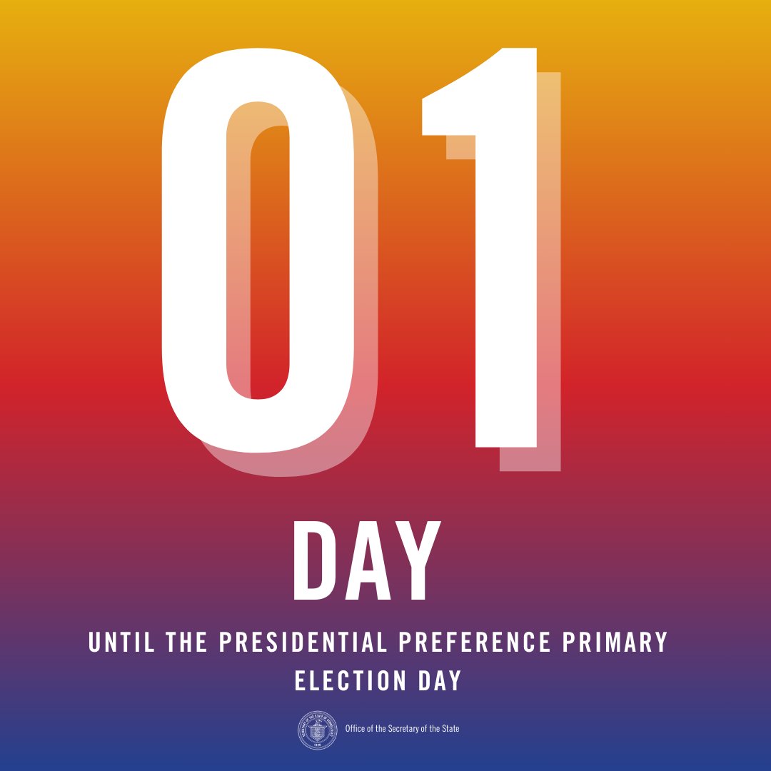 Early voting for the Presidential Preference Primary election begins TOMORROW at your early voting location, from 10 AM - 6 PM. Visit MyVote.ct.gov to learn more about early voting. #vote #earlyvoting #ct #election #government #2024 @aarpct @commoncauseinct @lwvct