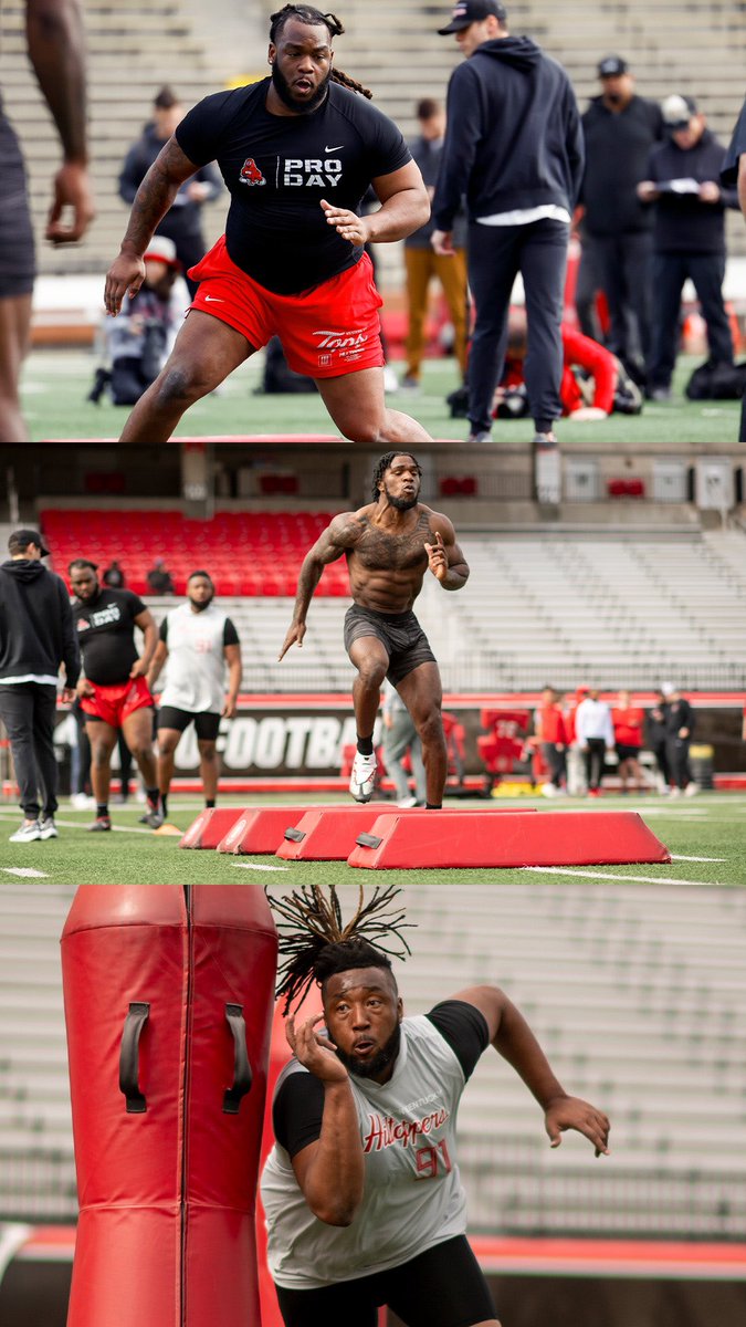 The guys went to work today 😤 #GoTops | #ProDay