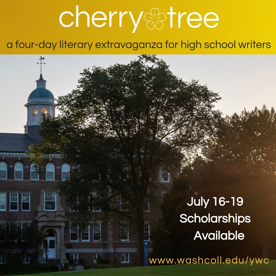 Registration for the Cherry Tree Young Writers' Conference @washcoll is now open! Rising high school sophomores, juniors, and seniors are encouraged to apply! Find out more at washcoll.edu/ywc