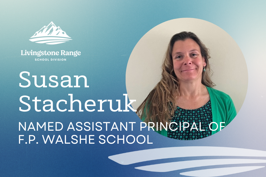 Congratulations to Susan Stacheruk, who has been named Assistant Principal of @fp_walshe in Fort Macleod. A proud hockey mom, Susan is an invaluable member of the F.P. Walshe team! lrsd.ca/our-division/n…