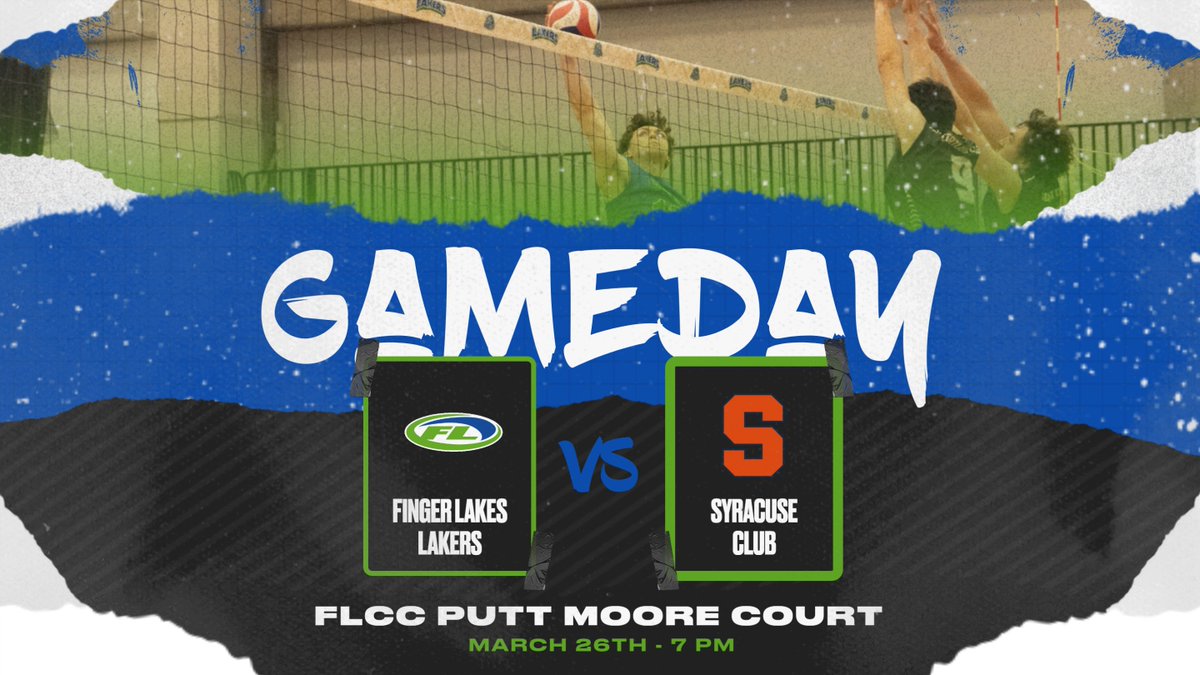 GAMEDAY - Men's Volleyball

It's the final home game of the season for the Lakers who will celebrate sophomore day against Syracuse Club. Come out and show your support!

🆚: Syracuse University Club
🏟: Putt Moore Court - FLCC
⏰: 7 PM
🎥: youtube.com/@LakerCrashers…

#FLCCAthletics