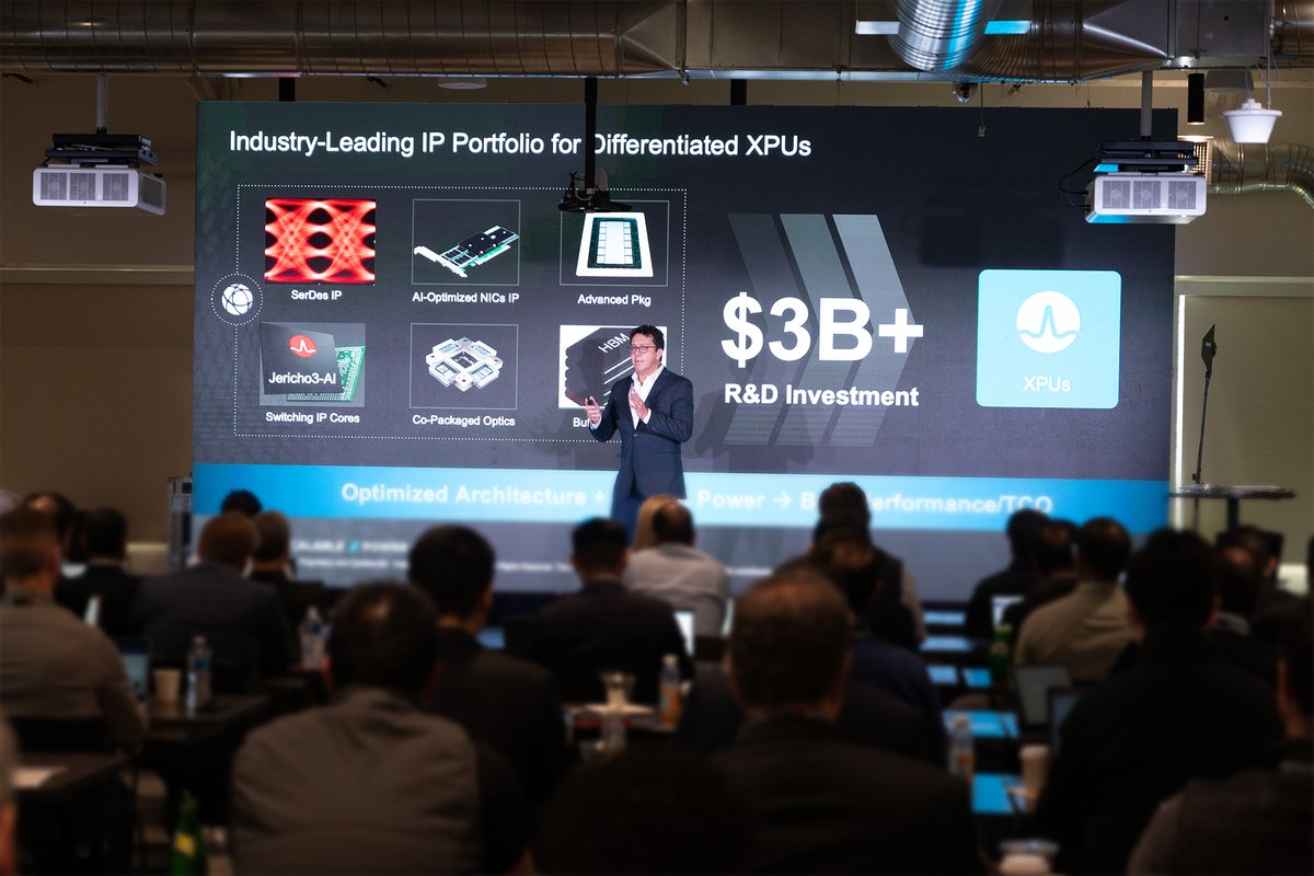 Missed our “Enabling AI Infrastructure Investor Day”? Visit our website for videos and the latest on Broadcom’s portfolio of technologies that enable next-generation #AI infrastructure: bit.ly/3VwsbtY