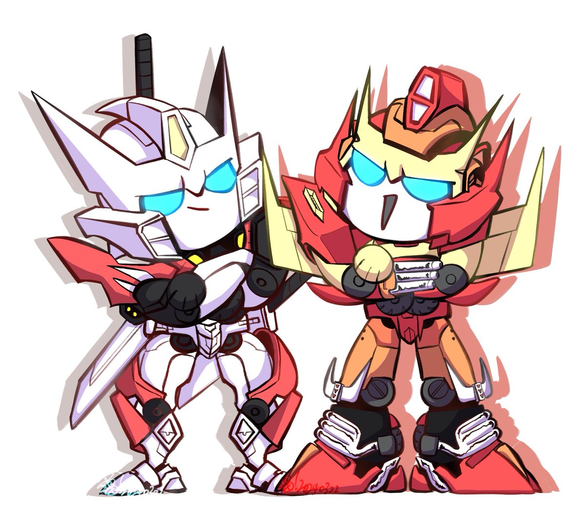 #Transformers #driftrod #rodimus #Maccadam #rodimusprime #drift #MTMTE 🤍❤️🤍❤️