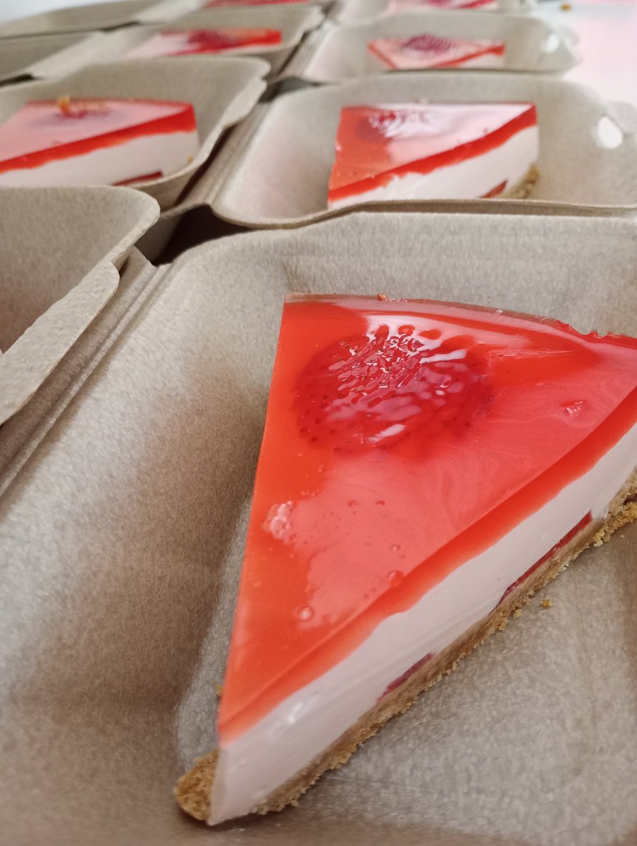 Strawberry cheesecake...