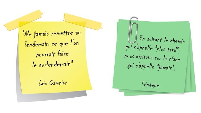 Le 25 mars est la journée mondiale de la procrastination (tendance à remettre au lendemain) ! Selon les chercheurs de l’Université d’État du Colorado, la procrastination ne serait pas qu'une mauvaise habitude, mais elle serait génétique et héréditaire ! journals.sagepub.com/doi/10.1177/09…