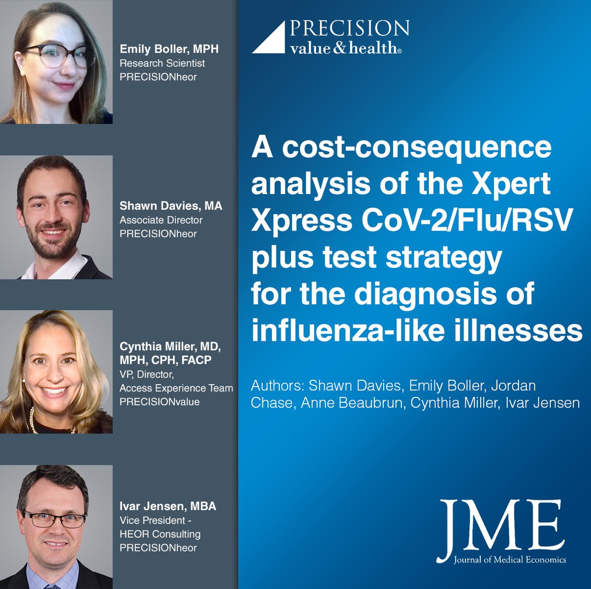 PRECISIONvalue's tweet image. Precision experts examine the cause of influenza-like illnesses symptoms &amp;amp; find the Xpert Xpress CoV-2/Flu/RSV plus enables targeted reliable test results for patients w/ acute respiratory symptoms resulting in appropriate &amp;amp; efficient testing &amp;amp; treatment. tandfonline.com/doi/full/10.10…