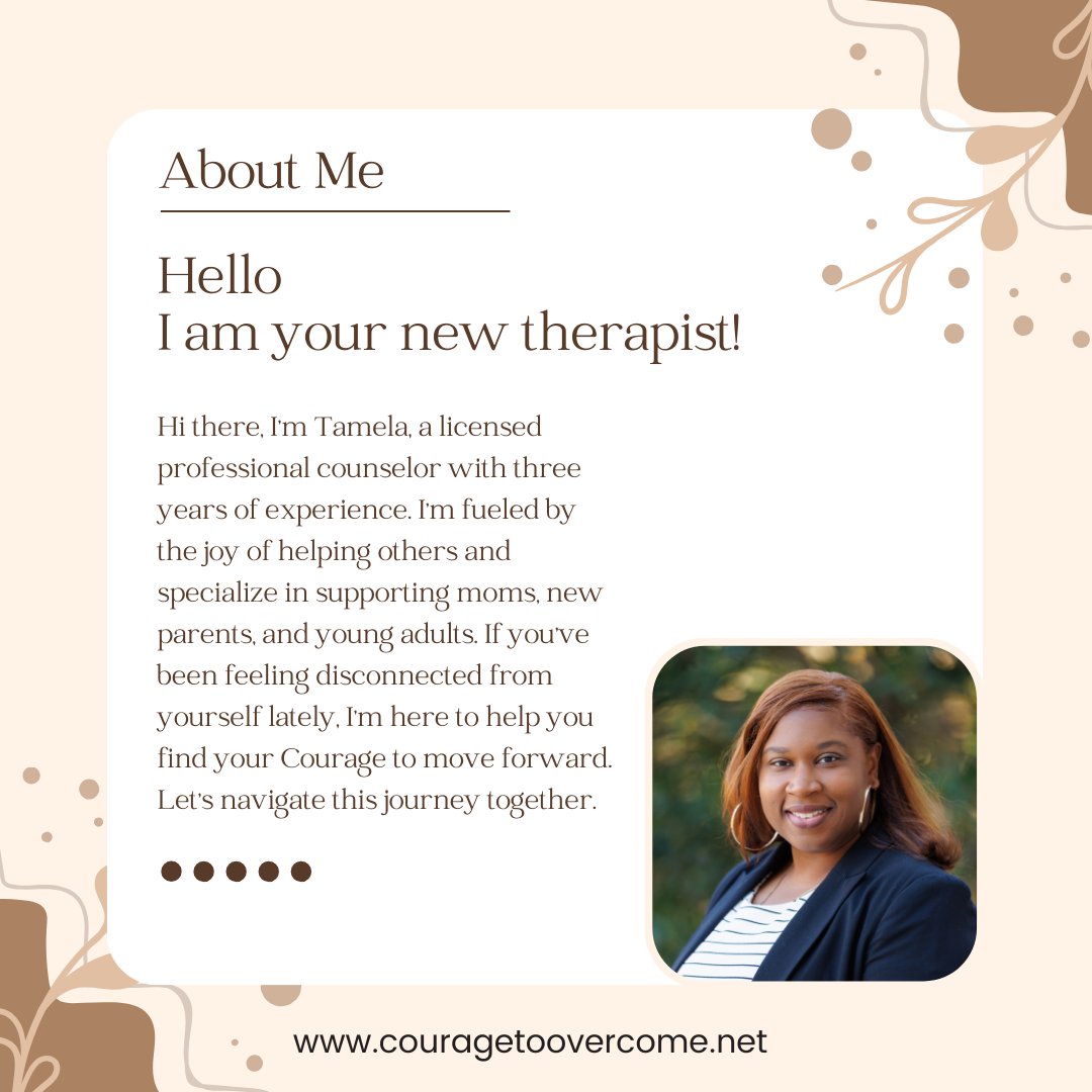 Feeling lost? Let's find your path. Swipe to discover how I can help you reclaim your courage and move forward. 
#Couragetoovercome #CourageToMoveForward #Strengthincourage #Acceptingnewclients #mentalhealth