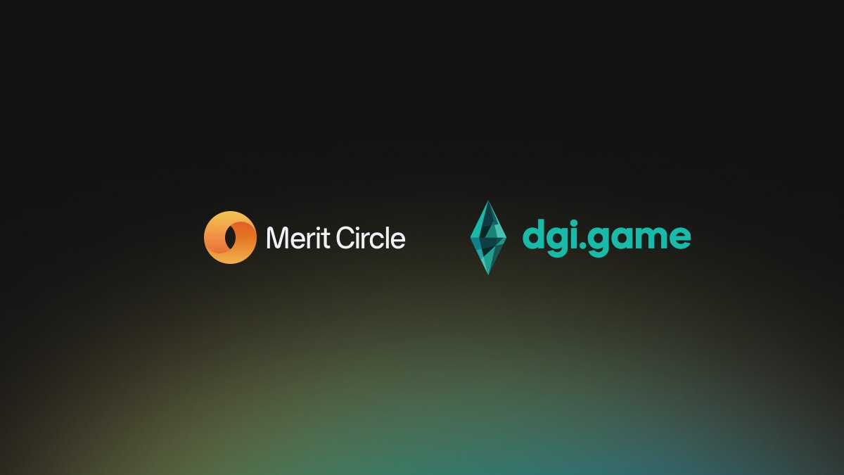 Merit Circle 🤝 @DgiGame We're excited to collaborate with DGI, pioneering in the decentralized gaming industry. Sharing our love for gaming, DGI is on-track to make waves through a wide range of games, including some of our portfolio games. Learn more ⬇️