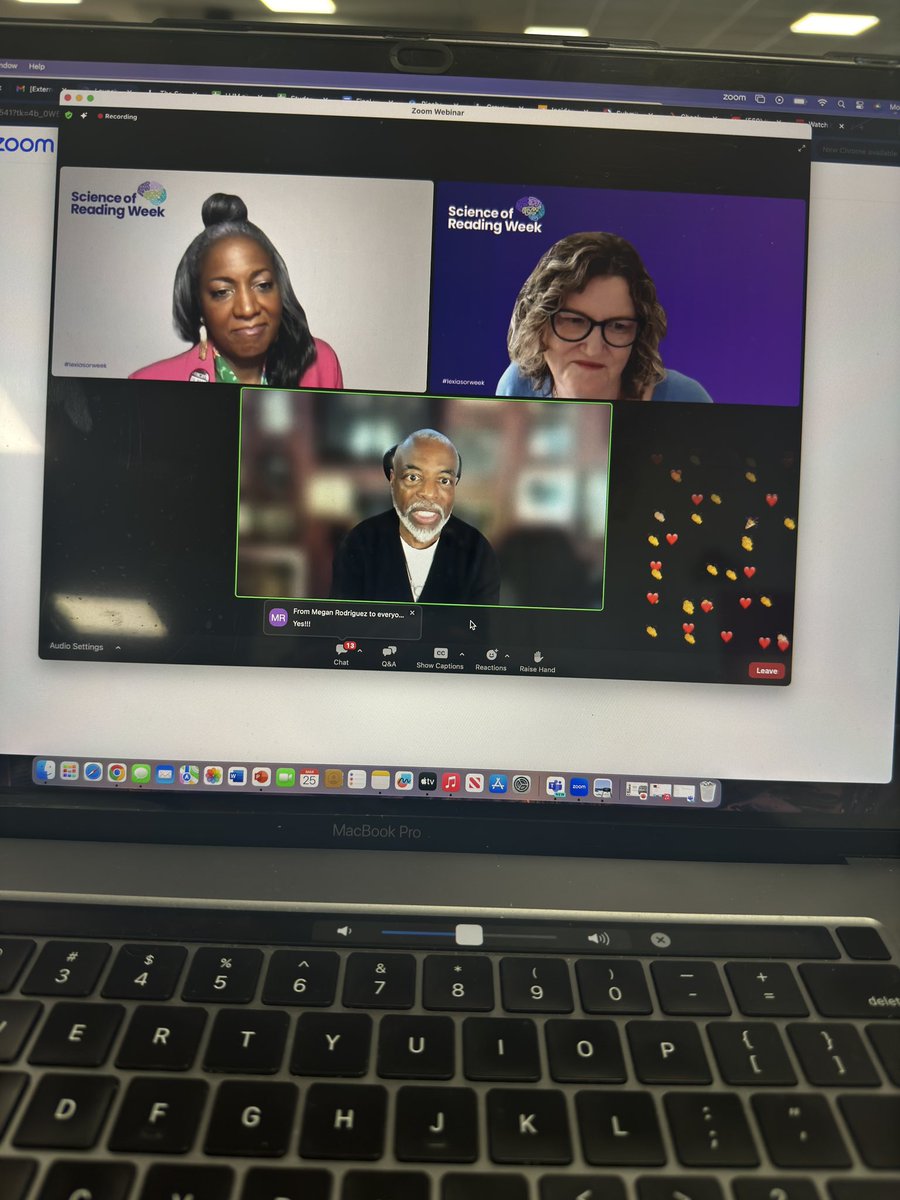 Enjoying Science of Reading Week Q&amp;A with <a href="/levarburton/">LeVar Burton</a> 📚