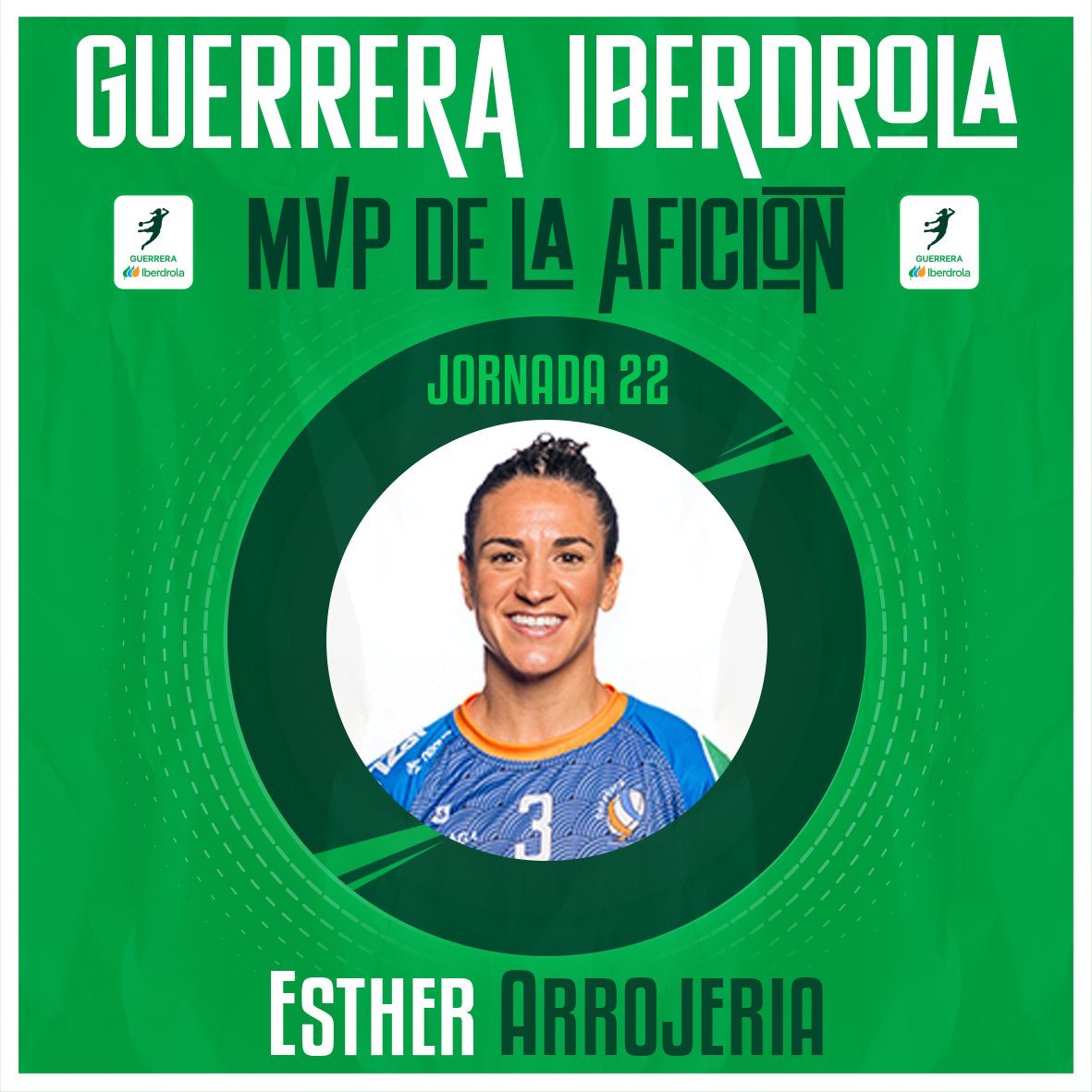 ⭐️ ¡@EstherArrojeria, de @BalonmaBeraBera, elegida #GuerreraIberdrola de la Jornada 22 en la #LigaGuerrerasIberdrola!

💚 ¡𝐄𝐍𝐇𝐎𝐑𝐀𝐁𝐔𝐄𝐍𝐀!

📰 Toda la información 👇

rfebm.com/noticia/esther…

#SheLovesHandball