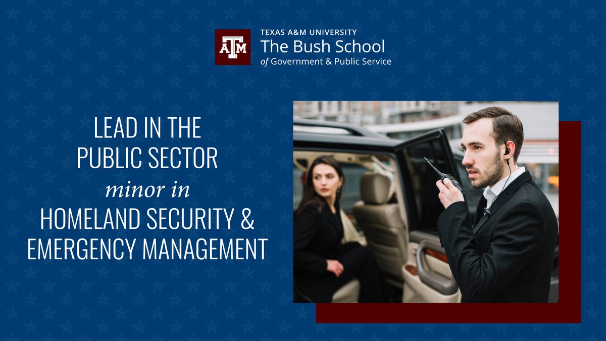 The Homeland Security and Emergency Management (HSEM) minor prepares students for impactful careers in the exciting field of homeland security and emergency management. Learn more and apply here: bit.ly/3Vw1mFY